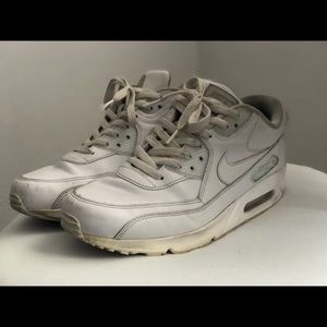 White Air Max 90 Sz 10